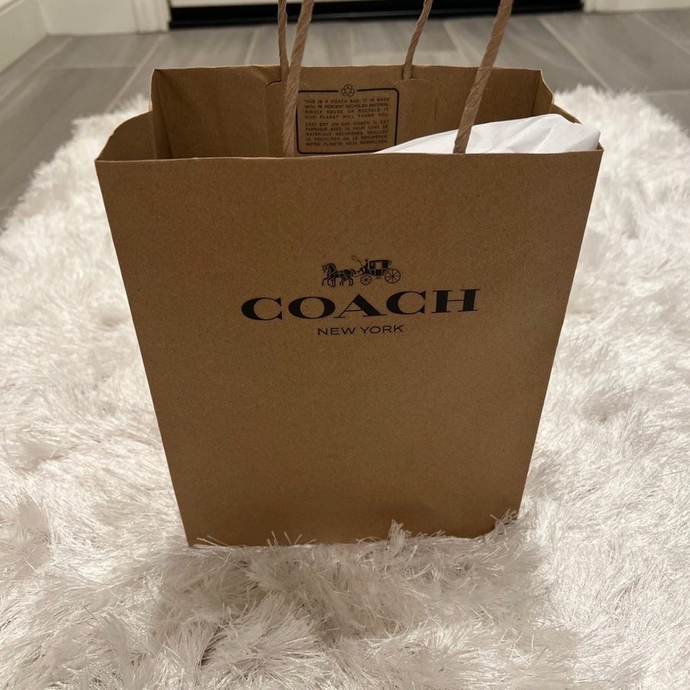Nwt Coach double zip crossbody